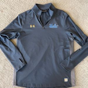 UCLA ☀️💙 grey Coldgear 1/4 zip NWOT